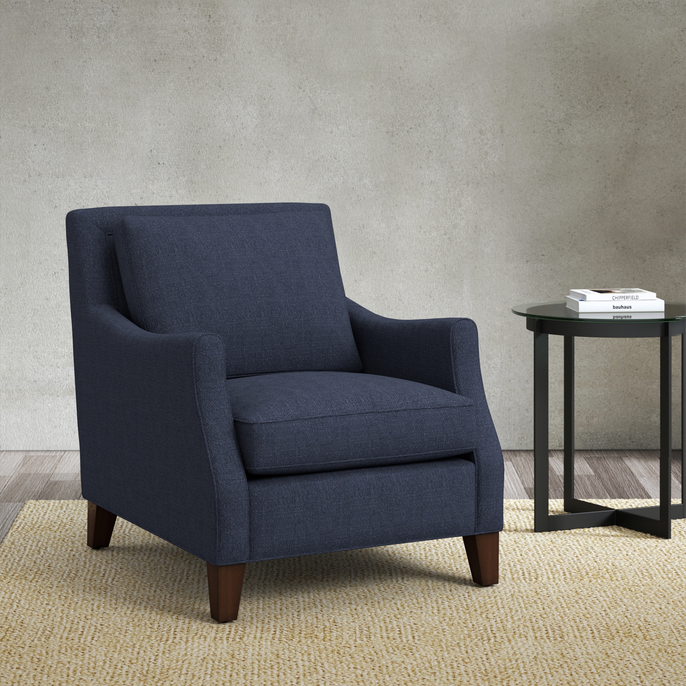 Morgan Chair in 100 Performance Linen Fabric On Sale Bed Bath